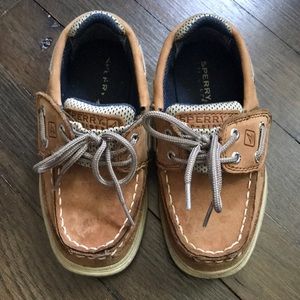 Sperry Topsider Boys Lanyard Shoes
